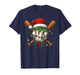Fun Baseball Lifestyle Apparel Youth Christmas Baseball Drip T-Shirt