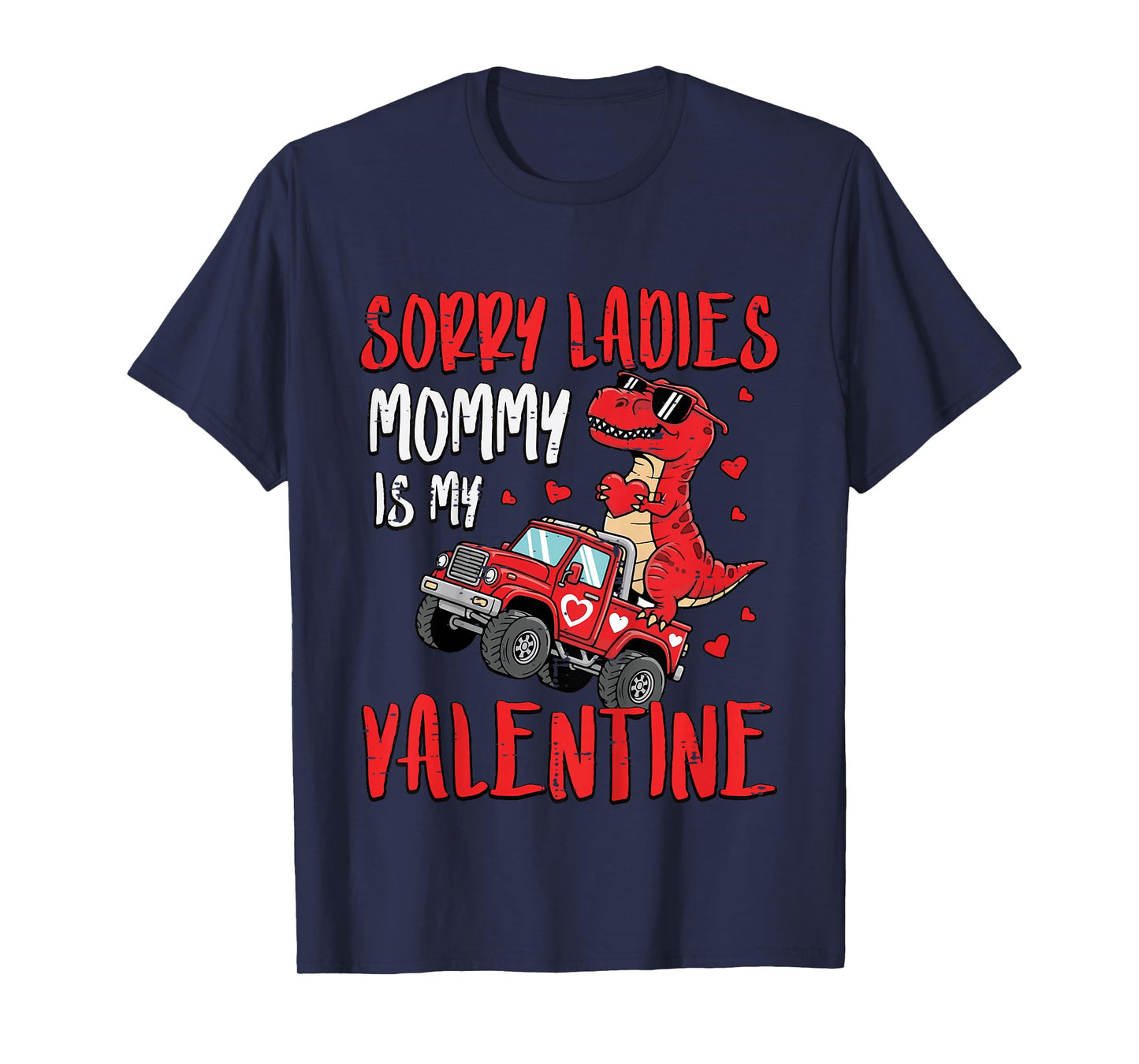 Kids Sorry Ladies Mommy is My Valentine Valentines Day Boys Kids T-Shirt