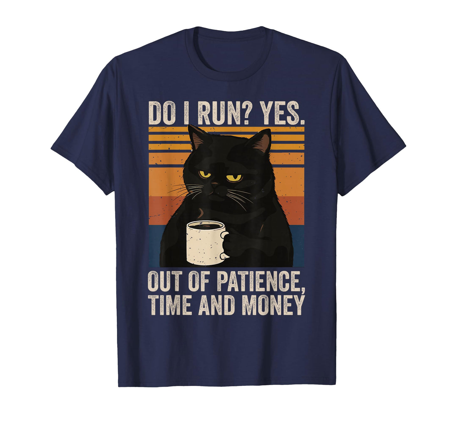 Funny Cat Meme Humor Sarcastic Feline Attitude Grumpy Mood T-Shirt