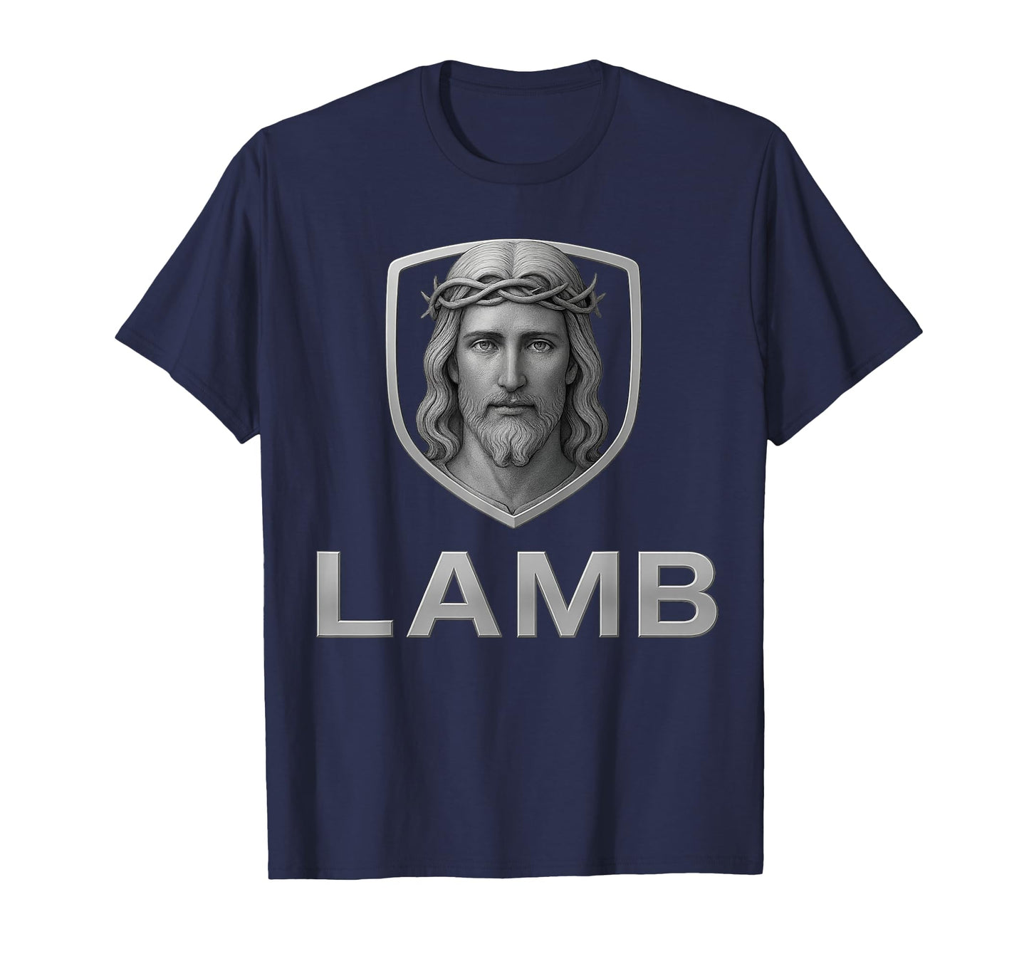 Jesus as The Lamb Iconic Christian Image T-Shirt