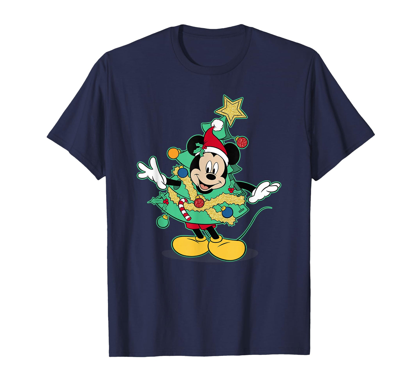 Disney Mickey and Friends Christmas Happy Tree Costume T-Shirt