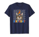 Cute Birthday Cat - Kitty Wearing a Party Hat T-Shirt