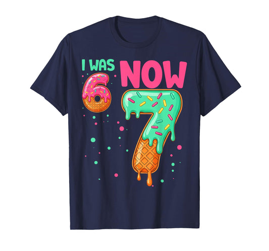 2 Sides 67 I was 6 Now 7 Front and Back T-Shirt