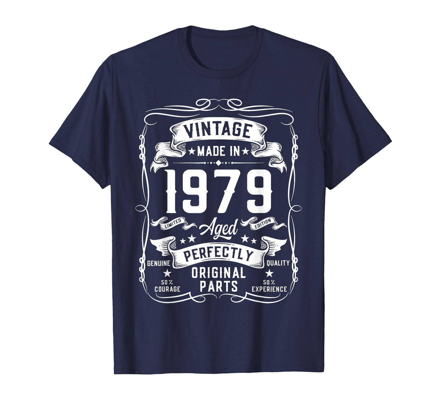 Vintage 1979 47yr 47th Birthday Gifts for Men 47 Years Old T-Shirt