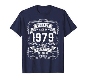 Vintage 1979 47yr 47th Birthday Gifts for Men 47 Years Old T-Shirt