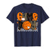 Checkered Game Day Basketball Sports Lover Men Women Kids T-Shirt