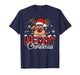 Merry Christmas Light Reindeer Xmas Matching Family T-Shirt