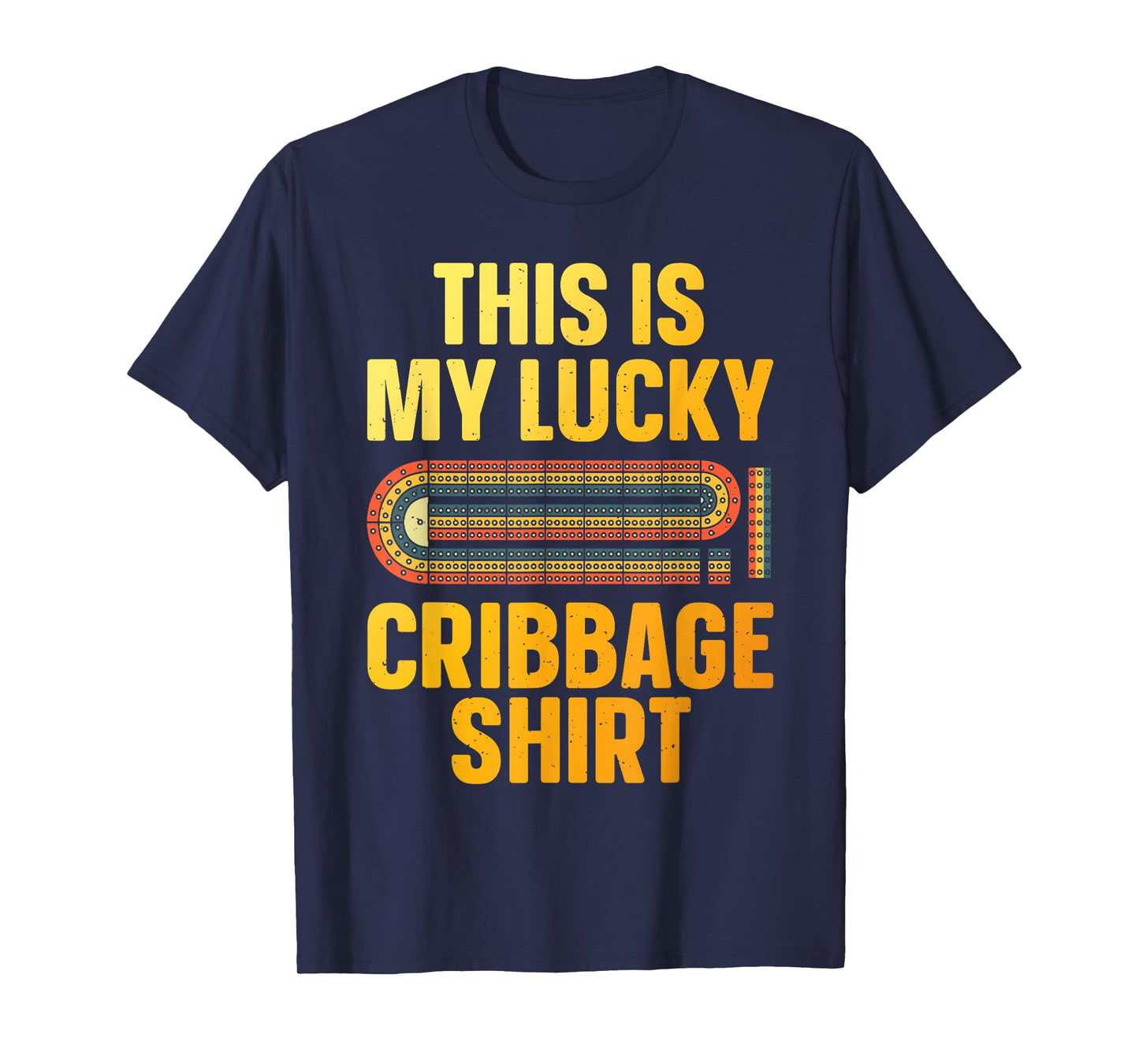 Cribbage Art for Men Women Cribbage Board Cribbage Players T-Shirt