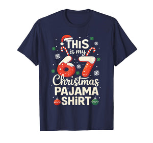 67 Meme Six Seven Funny Christmas Pajama Gen Z Alpha Slang T-Shirt