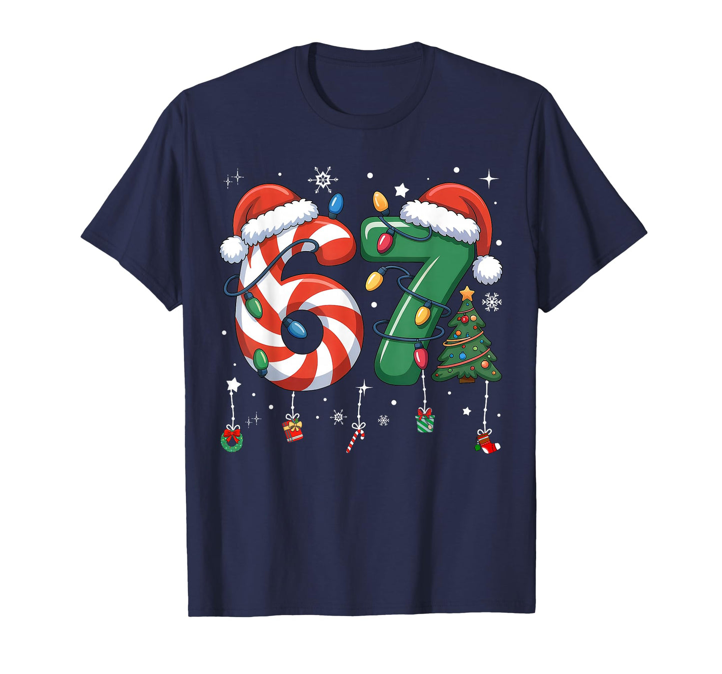 67 Meme Six Seven for Kids Women Men Boys Girls Christmas T-Shirt