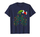 Funny Christmas Lungs Lights Art – RT Holiday T-Shirt