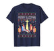 Funny Merry Glizzmas Hot Dogs Family Groups Ugly Christmas T-Shirt