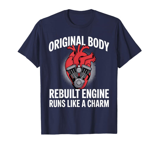 Funny Open Heart Surgery Art for Men Women Heart Surgery T-Shirt