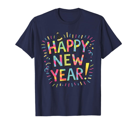 Happy New Year Eve Party 2026 Family Matching Fireworks Tees T-Shirt
