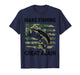Funny Make Fishing Great Again Camo Bass Fish American Flag T-Shirt