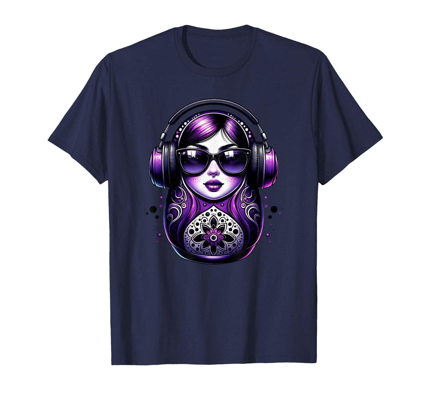 Russian Matryoshka Music Russia Russian Matryoshka T-Shirt