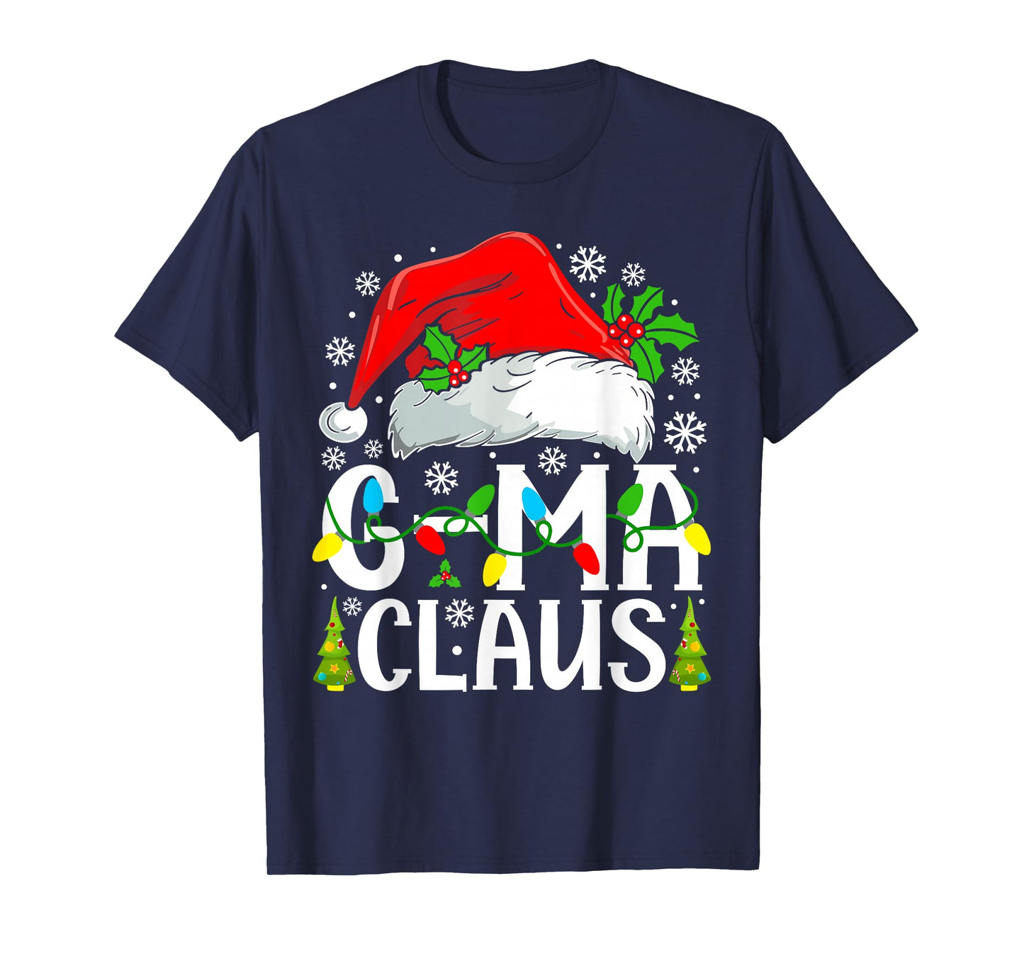 G-ma Claus Funny Christmas Family Matching T-Shirt