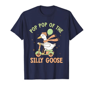 Pop Pop of The Silly Goose 1st Birthday Family Matching T-Shirt