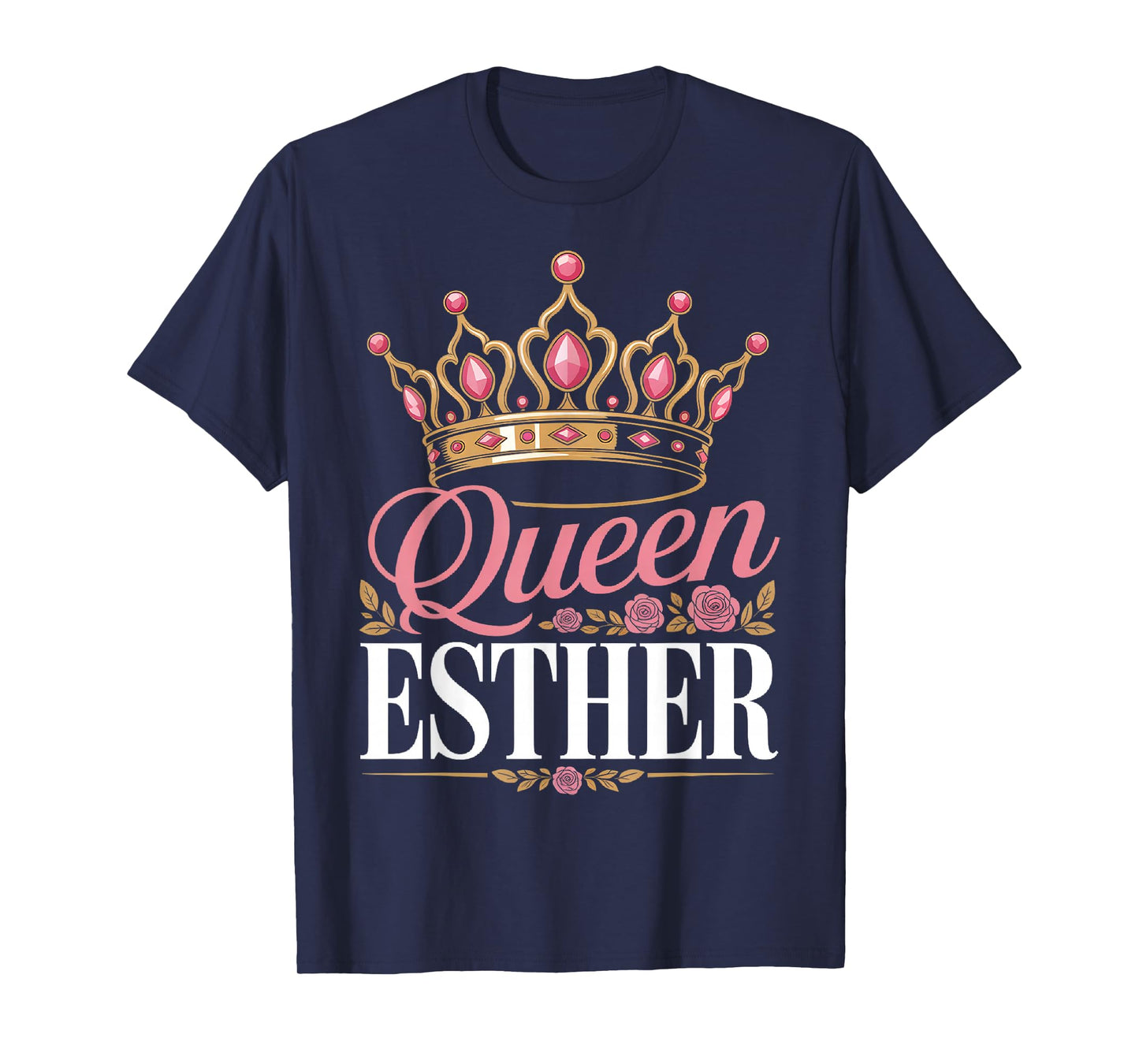 Queen Esther Purim Costume Royal Crown Jewish Holiday T-Shirt