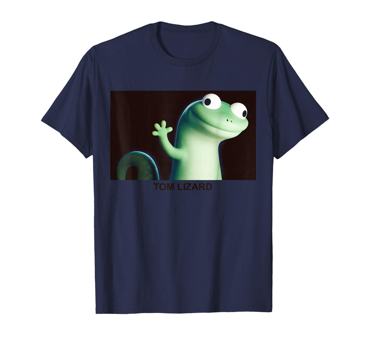 Disney Pixar Hoppers Tom Lizard Funny Face & Empty Head T-Shirt