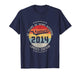 12th Birthday Gift Vintage Being Awesome 2014 12 Years Old T-Shirt
