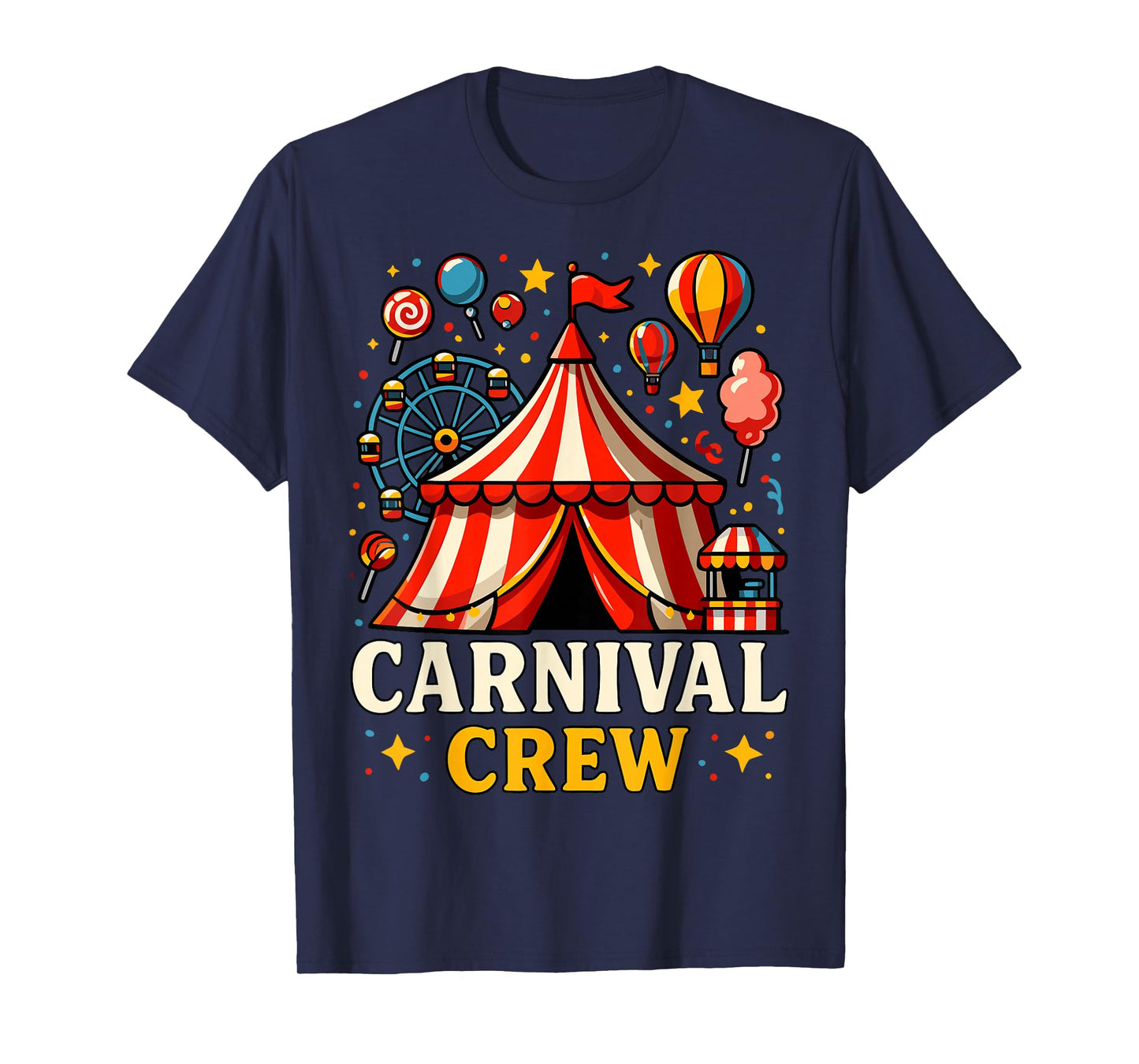 Funny Costume Party Carnival Crew T-Shirt