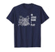 in Jesus Name I Play Christian Drummer, Worship Drums T-Shirt