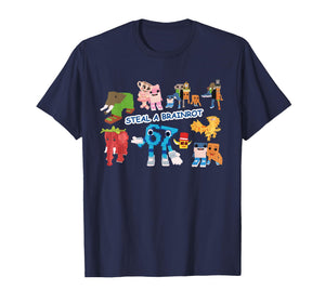 Steal a Brain Rot Shirt Funny Gamer Meme for Kids T-Shirt