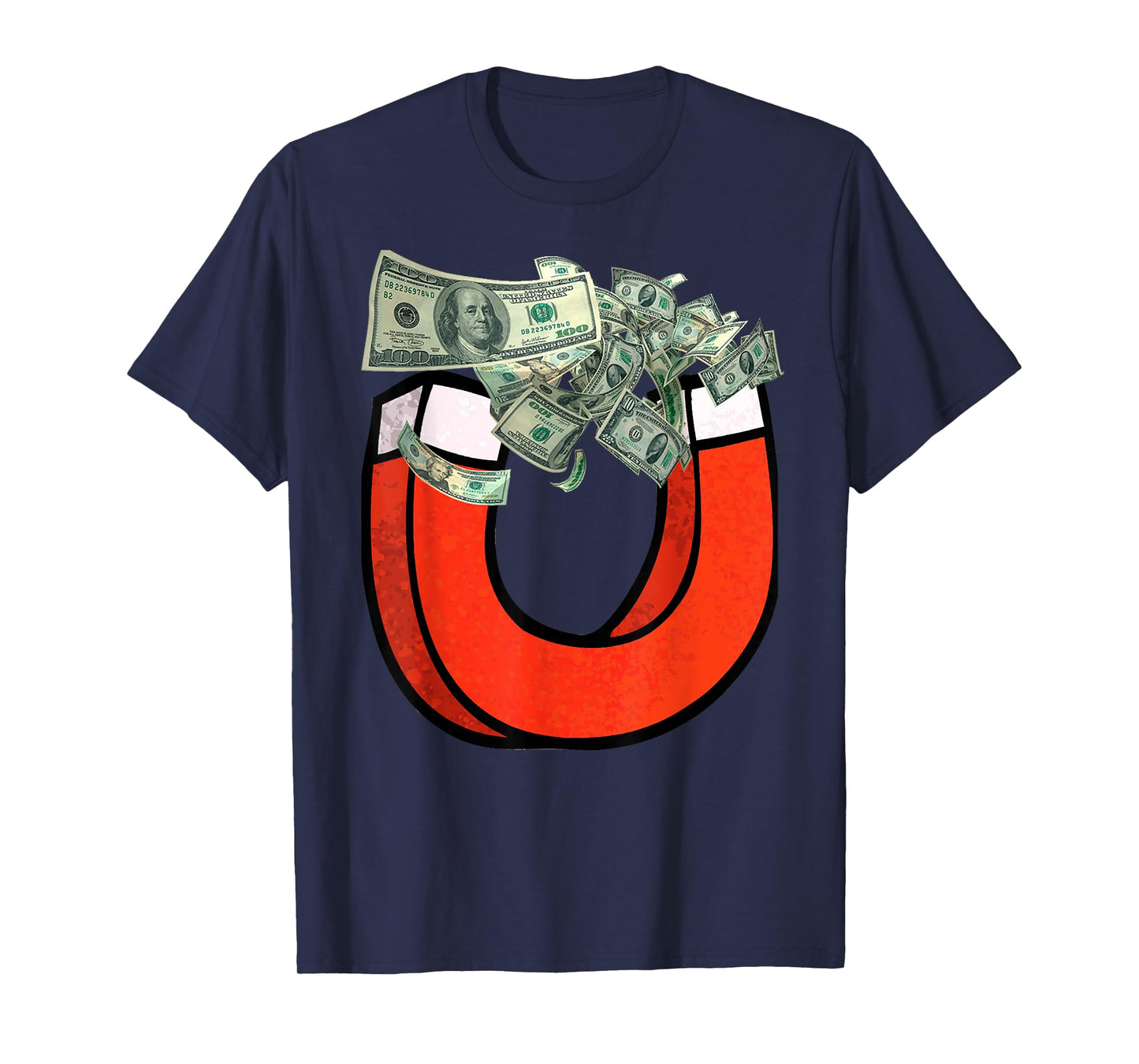 Money Costume Affirmation Magnet Attract Money Cash Costume T-Shirt