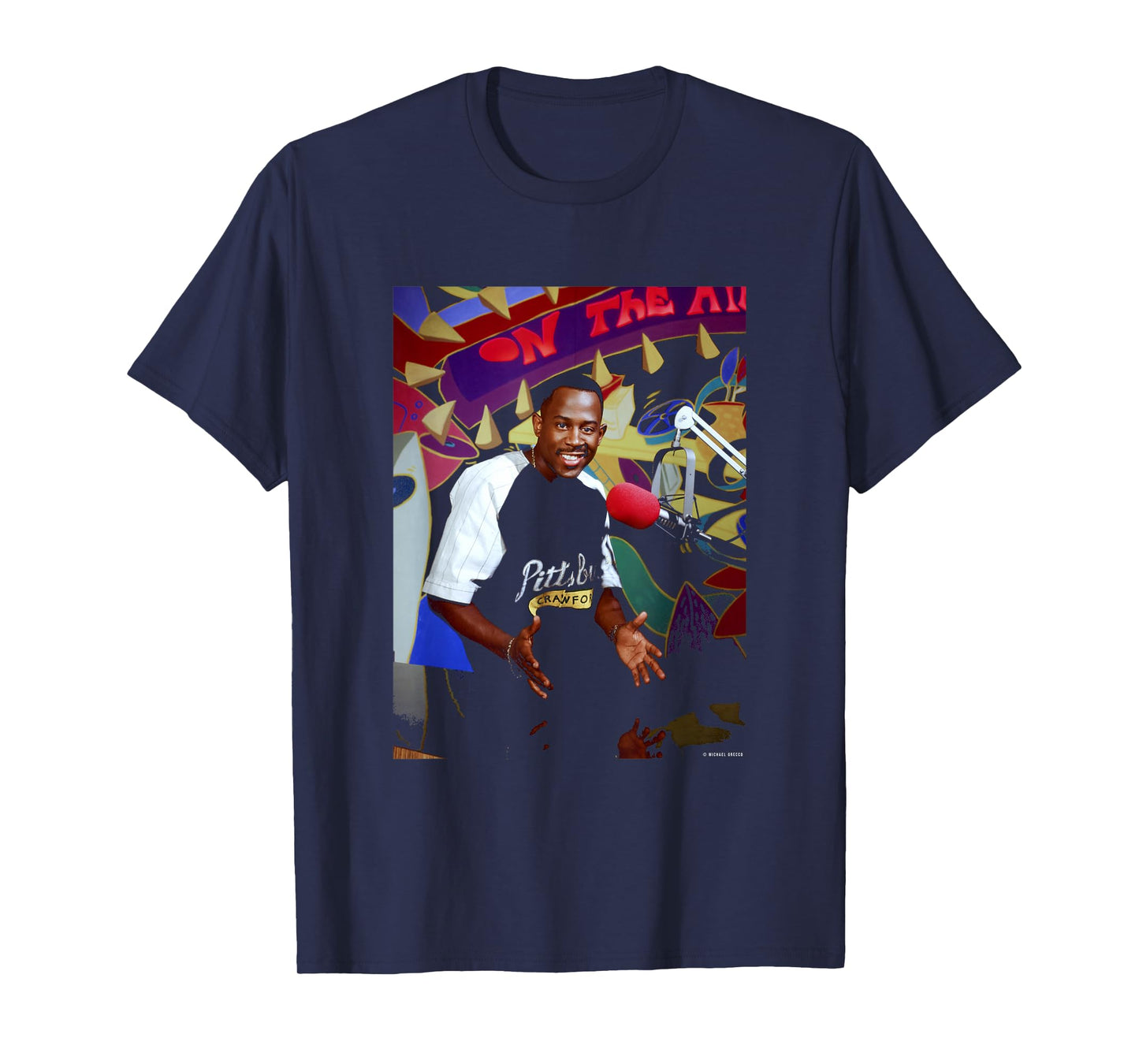 The Martin Show Actor Martin Lawrence by Michael Grecco T-Shirt