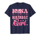Nana of The Birthday Girl Family Pink Coquette Bow T-Shirt