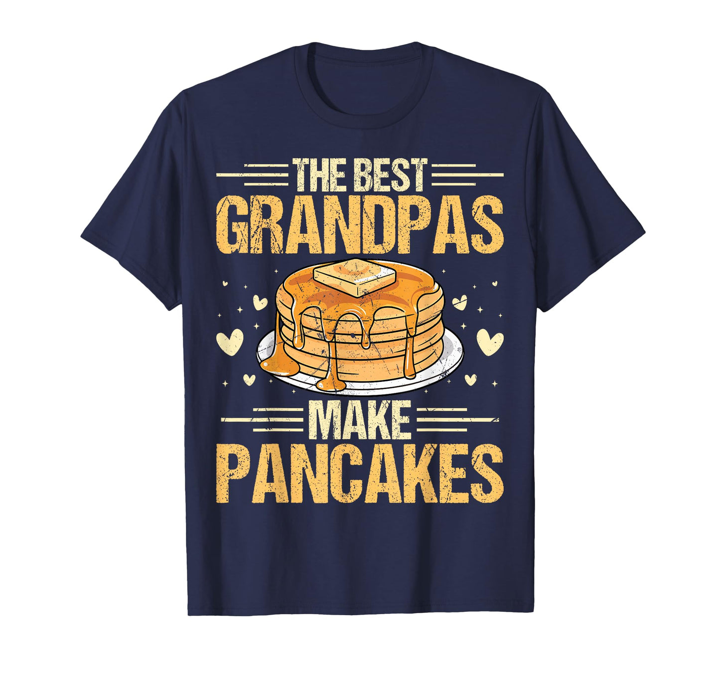 The Best Grandpas Make Pancakes T-Shirt