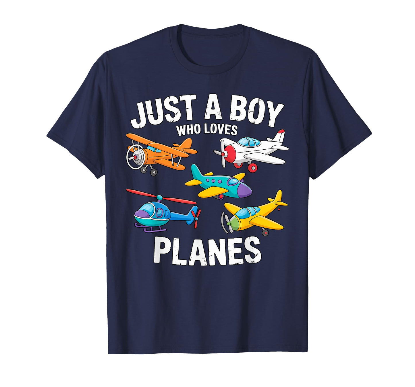 Just a Boy Who Loves Planes T-Shirt