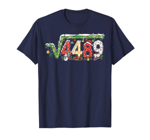 Square Root 4489 Slang Math Teacher Christmas Six Seven 67 T-Shirt
