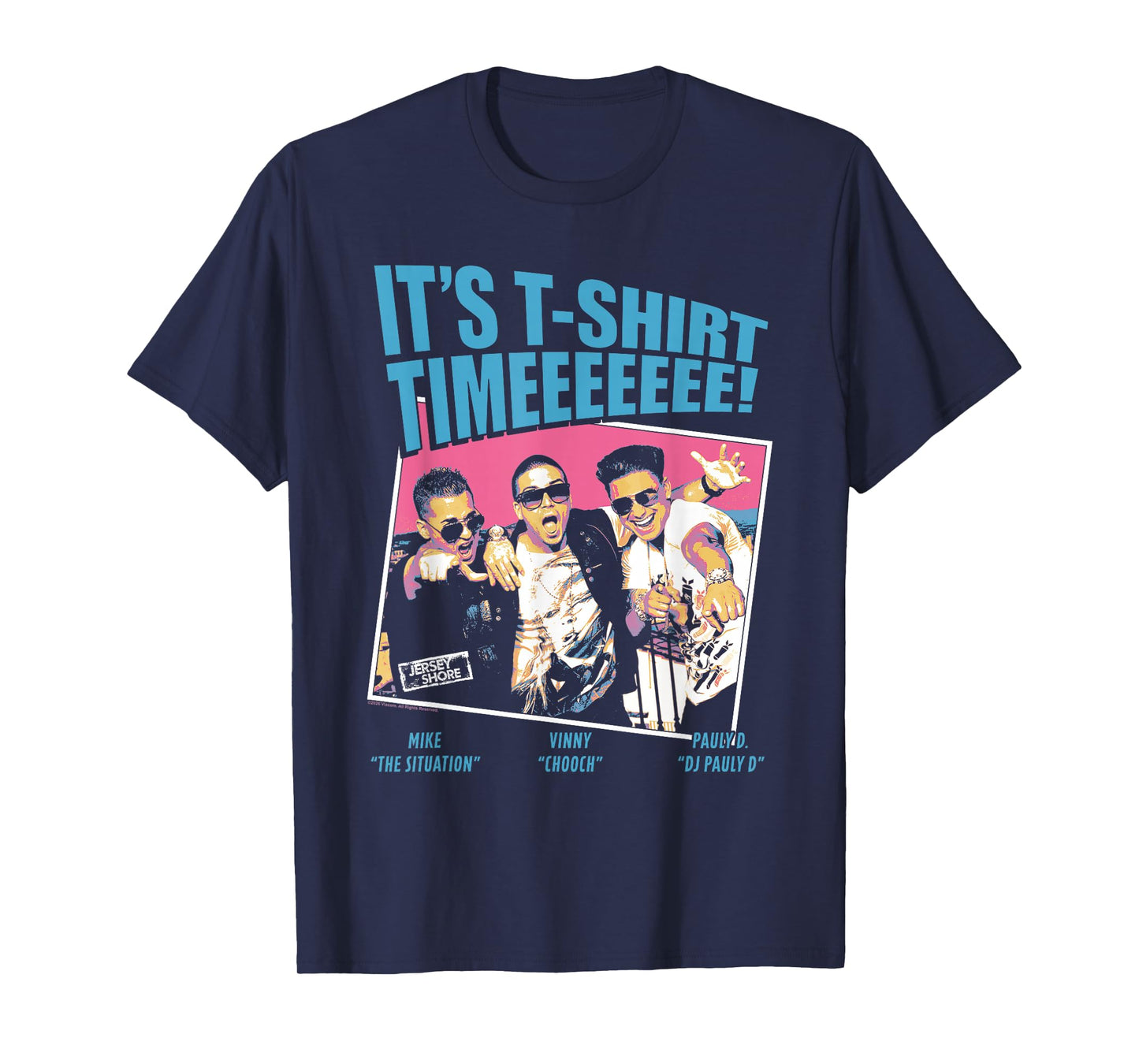 Jersey Shore It's T-Shirt Time with The Boys Reality TV T-Shirt