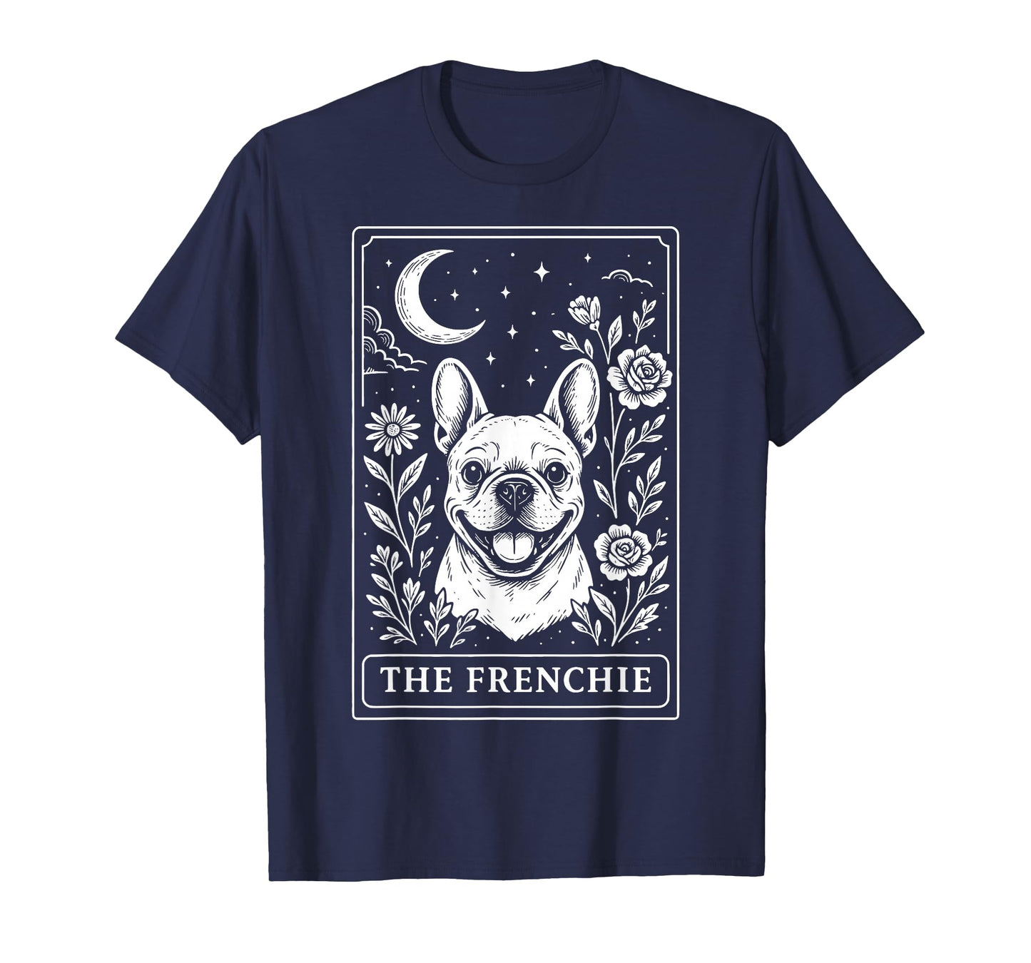 The Frenchie Tarot Card T-Shirt