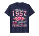 69 Year Old Made in 1957 Floral 69th Birthday Women T-Shirt