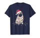 Funny Pug Christmas Graphics Dog Lights Lover Owner T-Shirt