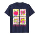 Preppy 100th Day 100 Days of School Teacher Girl Women T-Shirt