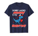 Kids Dino Sorry Ladies Mommy is My Valentine Day Toddler Boy Kids T-Shirt