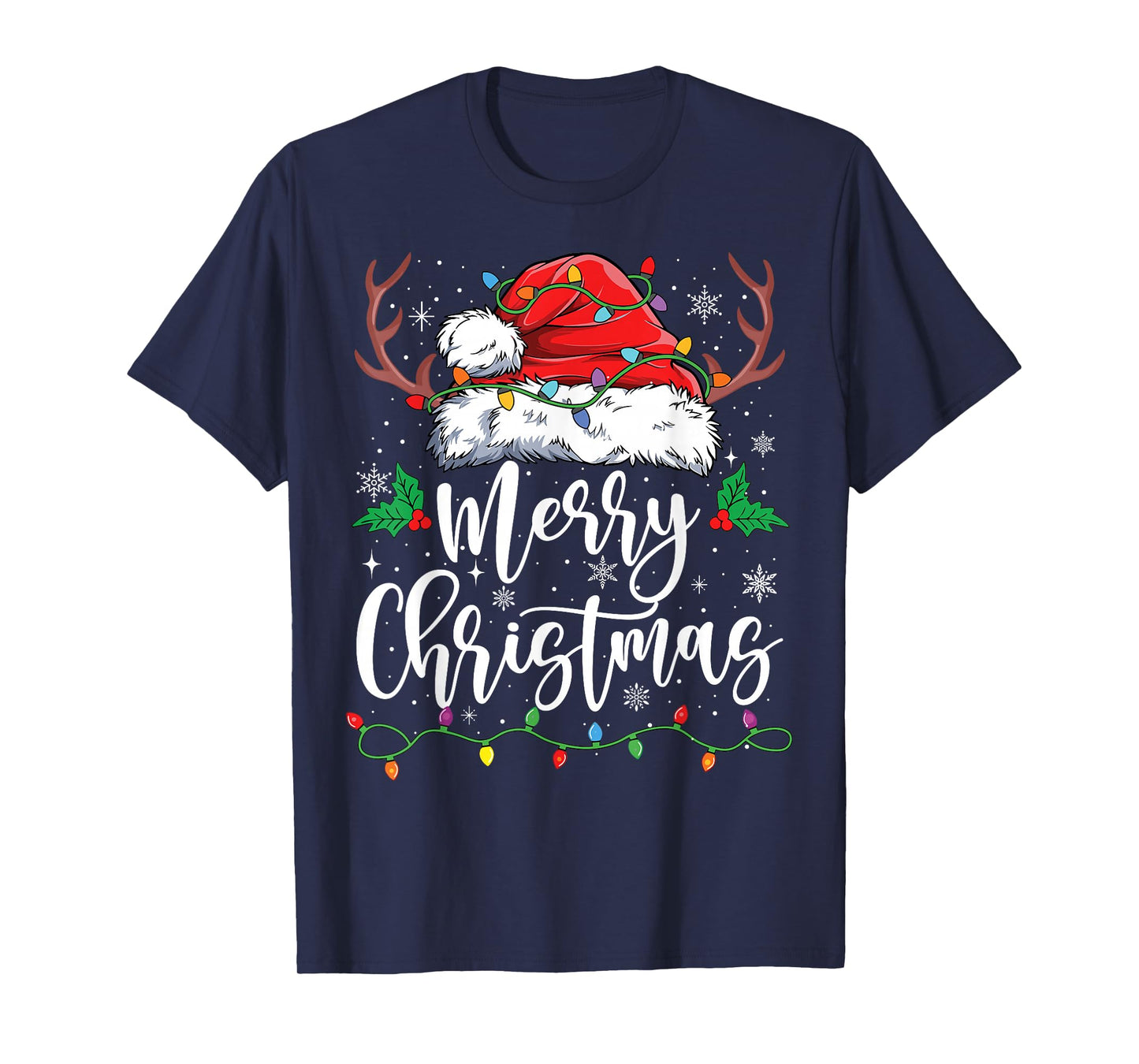 Merry Christmas Family Funny Christmas Women Men Xmas Kids T-Shirt