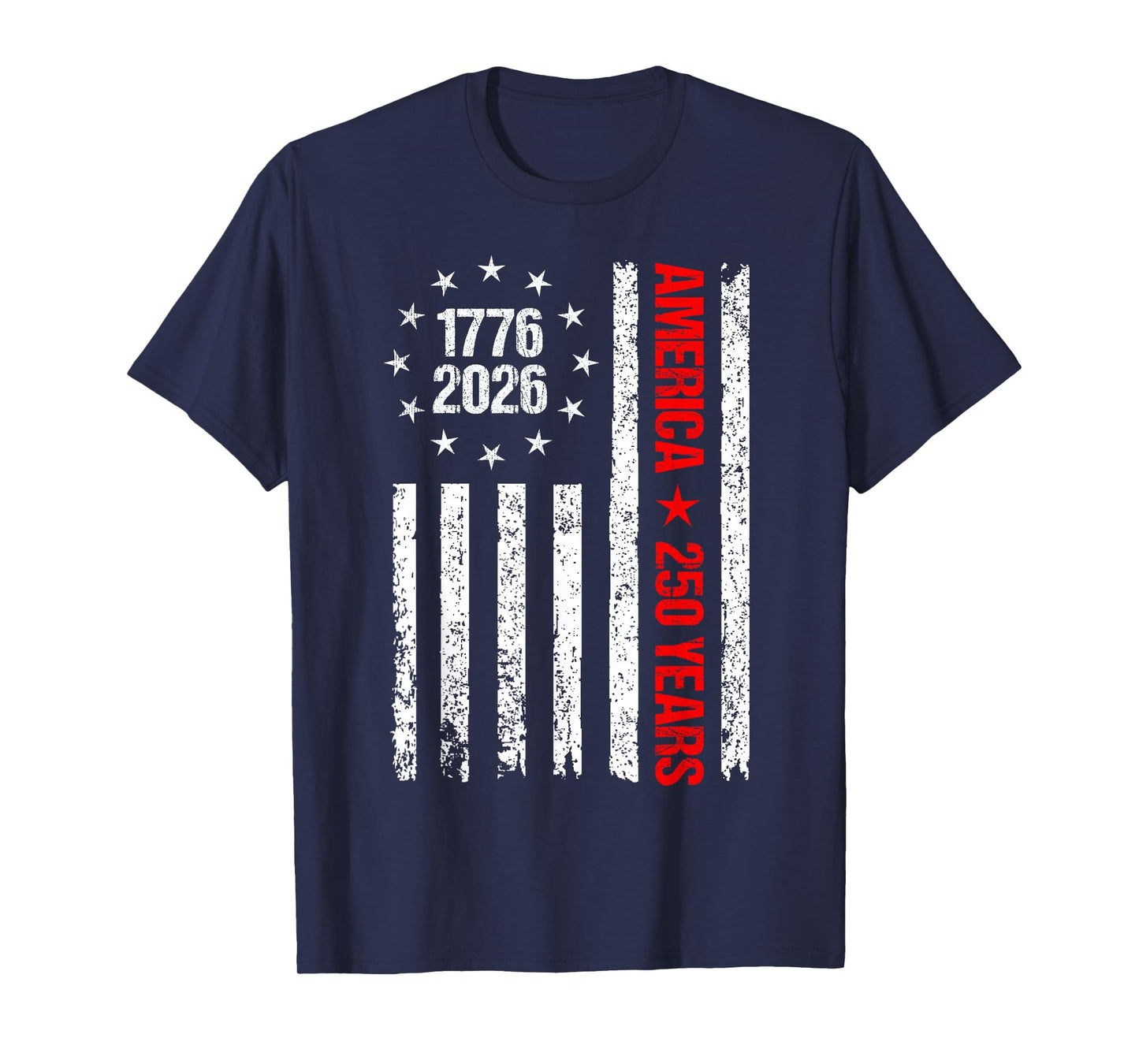 250 Years of Freedom We The People America Flag USA T-Shirt