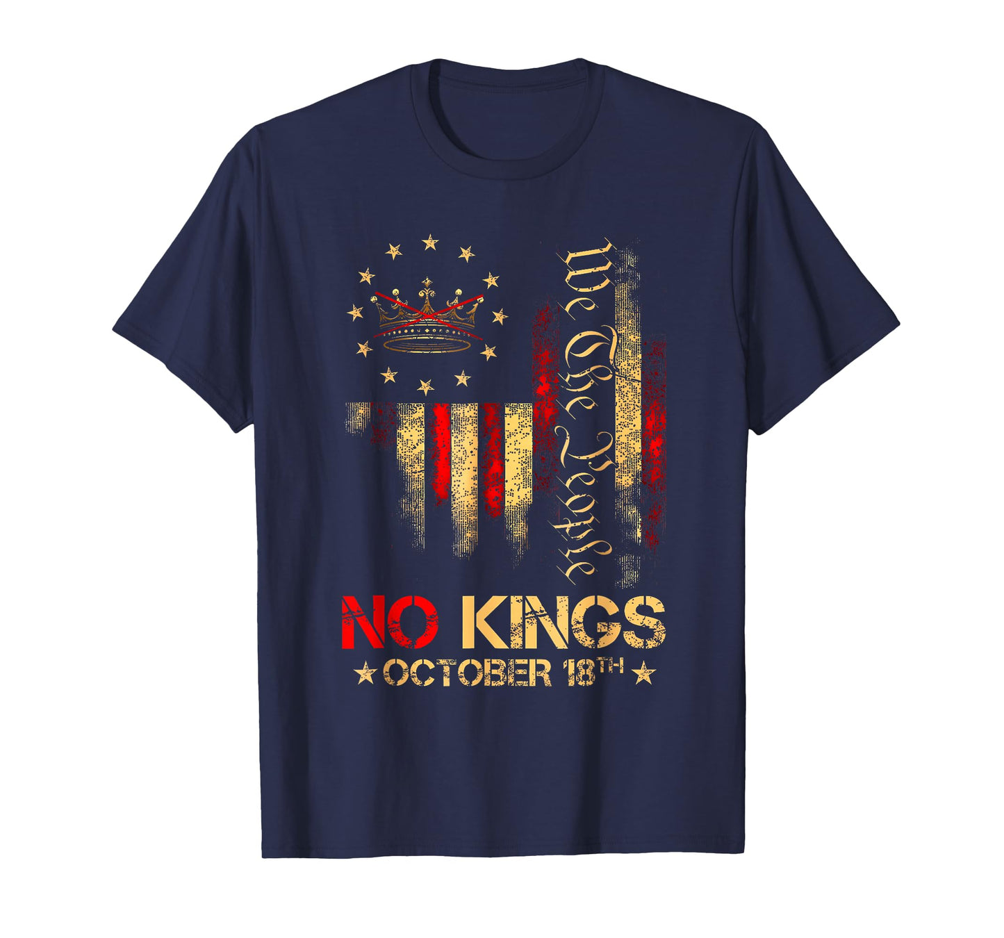 We The People Serve No Kings October 18th T-Shirt