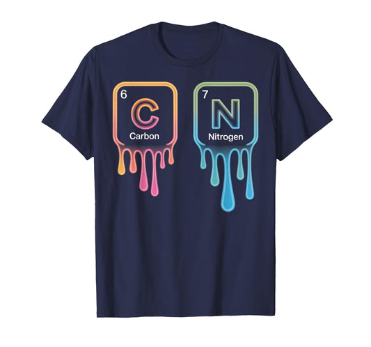 Funny 67 Meme Science Chemistry Nerd Humor Periodic Table T-Shirt