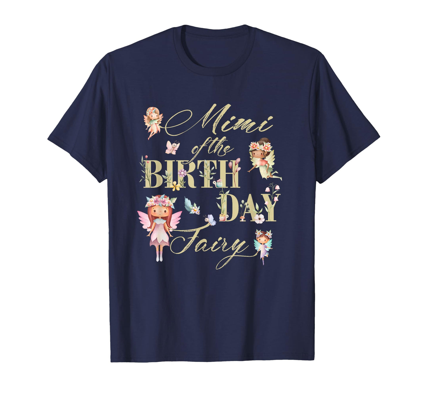 Mimi of The Birthday Fairy Little Girl Magical Family T-Shirt