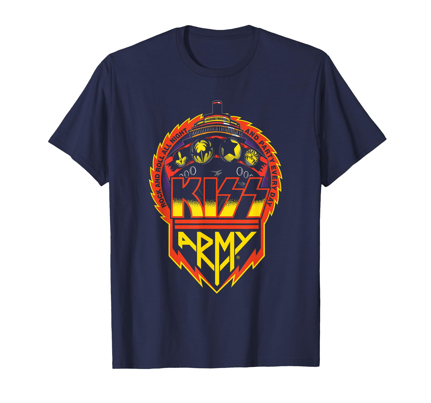 Official Exclusive KISS Army Landlocked in Vegas T-Shirt