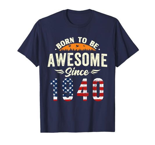 Vintage 1940 Birthday Gifts for Men Women 85 Years Old T-Shirt