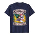 Christmas Chaos Coordinator Puppy Funny Mini Schnauzer T-Shirt