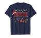 Bruh Funny Christmas Red Plaid Teens Boys Kids Xmas Pajamas T-Shirt
