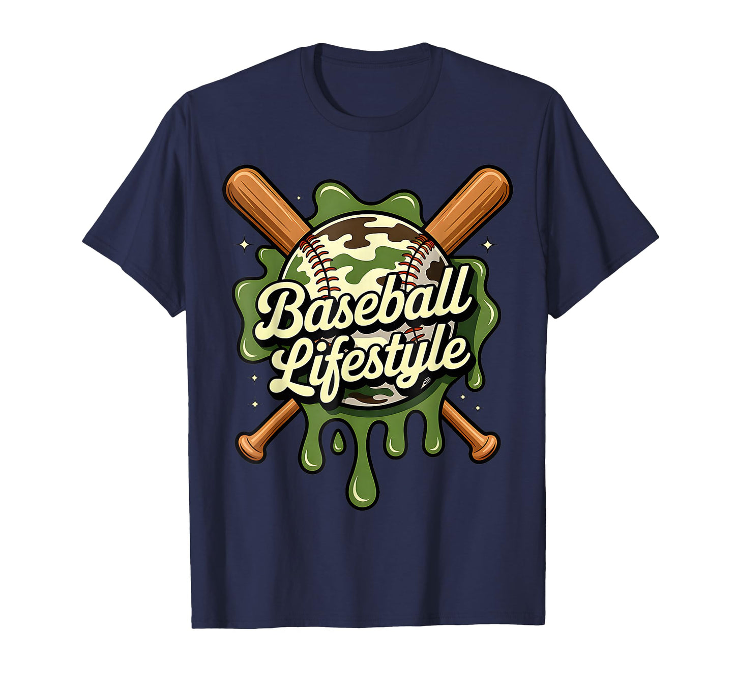 Baseball Life Style 101 Apparel Youth Drip Baseball Boys Kid T-Shirt